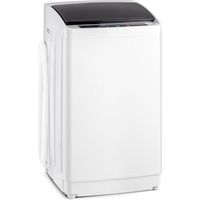 Mini Machine à Laver Lave Linge 5KG, Lave linge top avec Panneau de Commande Multifonction, Puissance de 400W, avec Pompe de Drainage