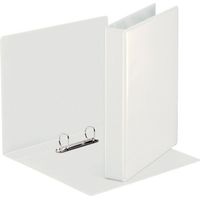 Classeur 2 anneaux cartonné Esselte personnalisable A5 - Dos 4,7 cm - Blanc