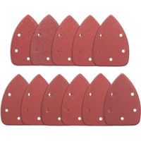 100 tampons de ponçage en mousse delta, grain 150, idéaux pour le ponçage, le polissage et l'élimination de la rouille (140 mm × 90 mm)