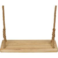 Balancoire Exterieur Bois , Balançoire Enfant Adulte , Bois avec Corde Jute Réglable Durable Balançoire Arbre en Bois pour Enfants Ados Adultes V7110C (avec des Ceintures de Connexion)