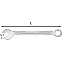 Usag U02850701 Kombinationsschlüssel mit 6-mm-Polygonmaul Länge 115 mm