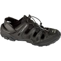 LAHTI PRO Sandalen de Men's Work L30607, Rutschfest, Gummisohle, Offener Absatz, Schuhe, Schwarz/Grau, 44