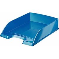 Leitz WOW bandeja para correo azul metalizado oficina