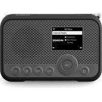 Sangean WFR-39 Radio por Internet con Dab+, FM, WiFi Gris-Negro