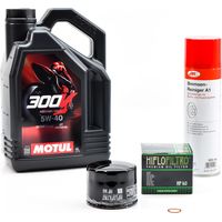 Kit Entretien Vidange pour BMW S 1000 RR de 2023 à 2024 - MOTUL 300V ROAD RACING 5W40 4L