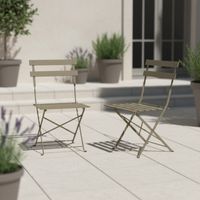 Set di 2 sedie pieghevoli BISTROT - Talpa
