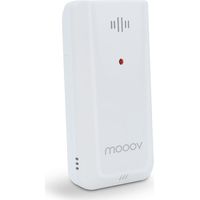 Sonde de mesure externe pour station météo effet bois – Température et humidité en temps réel – Installation facile en intérieur et extérieur – Mooov
