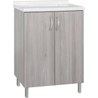 LAVATOIO EASY TOP ESSENZA IN NOBILITATO Misura: L cm. 50 x P cm. 50 (1 anta)