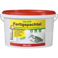 Decofill 8 kg Fertigspachtel FS5 mastic blanc pret a' l'emploi pour inte'rieurs professionnels hautement respirants