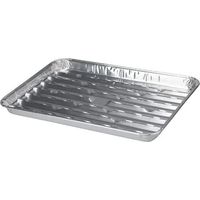 BBQ Collection Set aus 5 Grilltabletts aus Aluminium 34x23x2,5 cm