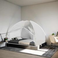 vidaXL Mosquito Net Mongolia with Doors 220 Mesh White 200x150x140 cm