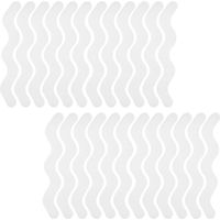 vingt-quatreAutocollant antidérapant pour tapis de bain-Autocollants antidérapants transparents -Autocollants de salle de bain auto