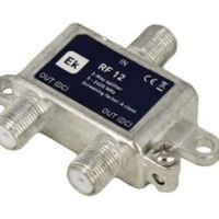 Répartiteur avec connecteurs F - 2400 Mhz - 2 Sorties - RF12 - CAE