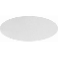 KONTE.DESIGN Piano per Tavolo SPARGI Rotondo Bianco Diametro 70 cm sp. 18 mm