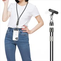 ANSMANN Chaîne pour téléphone portable universelle, lanyard câble USB C