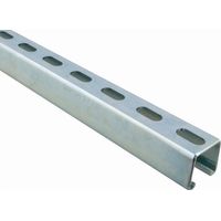 Carril de montaje WALRAVEN BIS RapidStrut - 41 x 41/2,0 mm - barra de 2 metros - 6505242