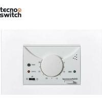 Termostato Elettronico Da Incasso Bianco/Grigio (Tecnoswitch Cod. Te215Bg)