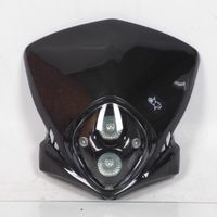 scheinwerferplatte one für auto duke schwarz / 2 x 12v 20w ø50mm