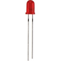 KINGBRIGHT LED, L-7113SURDK, Rot, 5 mm (T-1 3/4), 630 nm, 1300 mcd, 30°, Rund