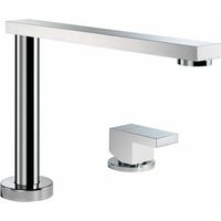 Miscelatore Foster FLAT con canna girevole a scomparsa e comando remoto - 8478001