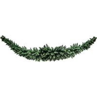 GHIRLANDA VERDE CON PIGNE H270CM