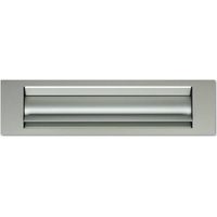 Isolierter Posteingang GOETTGENS - 325x30 mm - Silber eloxiert - T60210000