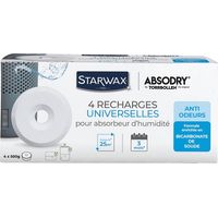 Pack Recharges Absorbeur Humidité Brunel Absorption D'humidité Longue Durée - Brunel