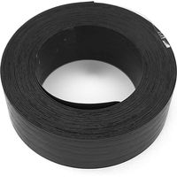 Cyclingcolors – Bande de chant ABS 5m – Largeur 22mm, épaisseur 0,4mm – Noir relief bois pour finition de meubles et panneaux – Application sans colle