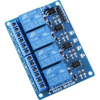 5V DC-Relaismodul4Kanal mit Optokoppler4-Kanal-Relaismodul für Mega 2560 1280 DSP Arm PIC AVR STM32 Raspberry Pi