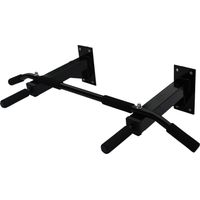 AMXCNOY Pull Up Bar, Pull Up Bar Wall Mounted - Mounts Anywhere, Anti-Slip Foam Grip, Fitness Equipment, Upper Body Training Bar