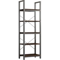 Bücherregal Industrielles Braun 154x40x30 cm