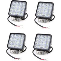 4x 48w Led Work Lamp Spotlight Car Boat Truck Klw Suv 12v 24v