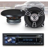 Calibre RCD122 paquete de coches 75W x 4 + 2 altavoces de 100W XSound