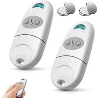 2pcs Garage Door Remote, Universal Gate Remote Control Fob, Electric Garage Remote Fob for Came Top 432EE 432NA 432EV 432M 432SA 433.92 MHZ, Wireless Key Fob Hardware (Batteries Included)