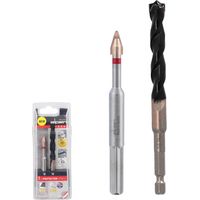 Broca Alpen Porcelanicos Muy Duros Ø 10 mm. Kit 2 brocas