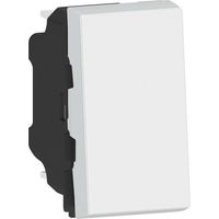 Poussoir Lumineux Mosaic Blanc Interrupteur Lumineux Modulaire Legrand - Legrand