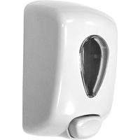 Distributeur manuel de savon liquide 1000 mL CLASSIC - NOFER Finition : Blanc
