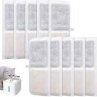 Filtre Fontaine Eau Chat, pour 10 Filtre Fontaine Eau Chat Catit, Filtre Fontaine Chat, Filtre avec résine activée Filtre Fontaine a Eau Chat