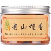 Lot de 70 bâtons d'encens rétro en forme de tour, parfum bois d'aigle, pour intérieur (santal Laoshan)
