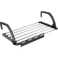 Barre de sécurité antivol de fenêtre de 40 cm, crochet de fenêtre, cintre pour vêtements de fenêtre, étagère à chaussures, rebord de fenêtre de balco
