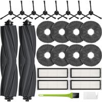 L10s Pro Gen3 Zubehör für Dreame L10s Pro Gen 2 / L10 Prime/ L10s Plus/ L10s Ultra Ersatzteile Zubehörset für Xiaomi X20 Plus / X20+ 2 Hauptbürste 8 Seitenbürste 4 Filter 8 Wischpads