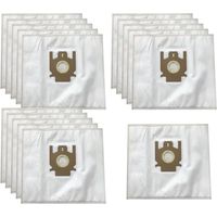 Ede Sac filtrant �� poussi��re compatible avec les aspirateurs Hoover TYPE H60 H30 H52 ENIGMA TE7 TE70 TEN2400 ARIANNE TELIOS T2100 T2599 T2615 T2621 T2740 T2760 (10 pi��ces)