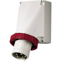 Mennekes Type 361 CEE 63 A 5-pole 400 V male wall socket, IP67
