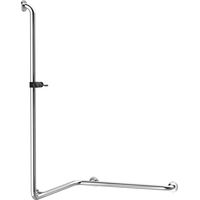 Normbau Inox Care Duschhandlauf 1100x1100x1200, links