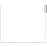 DAISHO Sospensione Orizzontale LED 18W 3000K CRI90 IP20 in Alluminio Bianco - Lampada a Sospensione Dimmerabile Taglio di Fase - Rossini Group