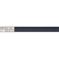 Alca Rejillas - Rejilla de acero inoxidable FLOOR 55 cm, para insertar baldosas FLOOR-550