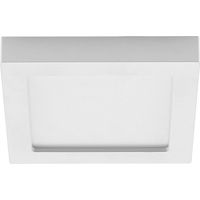 LED Ceiling Lightdimmable 'Alette' made of Aluminium for Bathroom