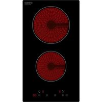 OCEANIC OCEATV2ZSE9 Piano cottura domino in vetroceramica 2 zone 2900 W nero