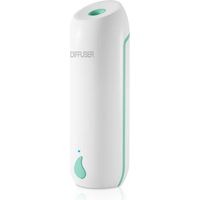 Diffuseurs d'huiles essentiellesDiffuseur d'arôme domestique, purificateur d'air de fumée de formaldéhyde USB pour voiture, diffuseur d'arôme de désodorisation des toilettes (vert, parfum océan)
