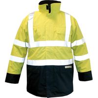 Parka M-Save Multinorm Gr. S gelb/blau
